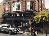 The Ship outside