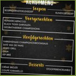 Eetcafé Feesterij 't Vertier Carte