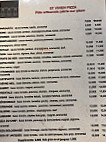 Les Mattezzas menu