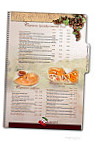 Capriano's Italian Cuisine menu