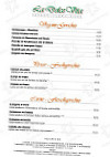 La Dolce Vita menu