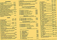 Ristorante Pizzeria Toscana menu