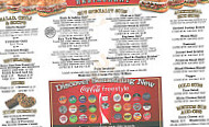 Firehouse Subs menu