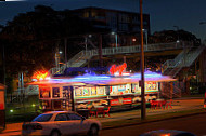 Cafe de wheels outside