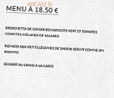 La Tourelle Gourmande menu