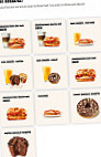 Burger King menu