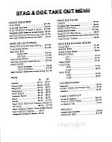 Stag 'n Doe Pizza House menu