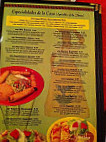 Casa Fiesta menu