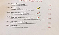 Asian Grill menu