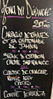 La Terraza menu