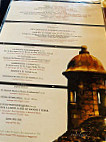 Buen Provecho Café menu