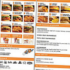 Whataburger menu