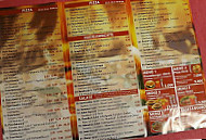 Apachi Pizza menu