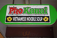 Pho Kauai menu