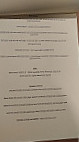 One Hundred Degrees Restaurant Wine Bar menu