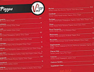 Vin's Pizza menu