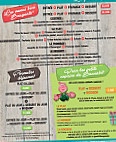 La Mangoune menu