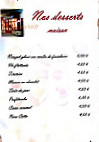 Des Chineurs menu