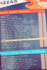 Tacos&pizza King menu