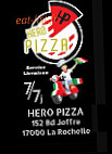 Hero Pizza La Rochelle menu