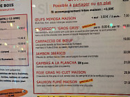 à La Maison Pau menu