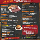 Hog Wild Pit -b-q menu