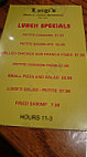 Luigi's Pizza Of Brooksville menu