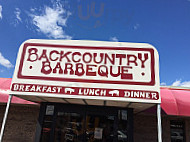 Backcountry Barbecue outside