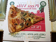 Pizza Villa food