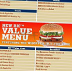 China King menu