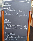 L'air Du Temps menu