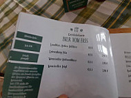 Wunsiedelei menu