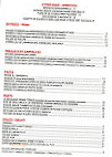 Café d'Italie menu