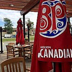 Boston Pizza inside