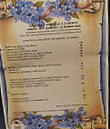 Agriturismo La Reina menu