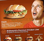 Mcdonald's menu