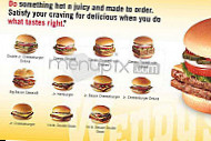 Wendy's menu