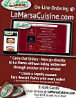 La Marsa West Bloomfield menu