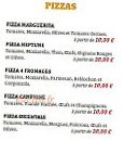 Le Campus menu