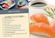 Sushi-riz menu