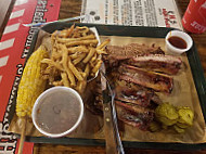 Hard Eight Bbq food