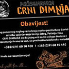 Pečenjarnica Crni Dimnjak menu