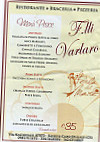 La Perla Del Mare menu