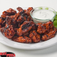 Just Pizza Wing Co. food