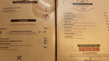 Le Paellou menu