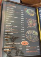 Nazik Pide menu