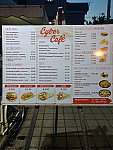 Cyber Cafe menu