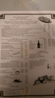 Carini's Italian restaurant menu