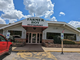 Farmer Boy outside