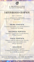 Pizzeria Osteria Di Montagna Da Rosario menu